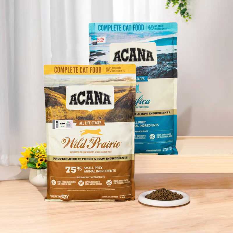 Acana Cat Food Imported Grain-Free All-Stage Cat Food for Kittens and Adult Cats Farm Feast Chicken Cat Food 5.4kg
