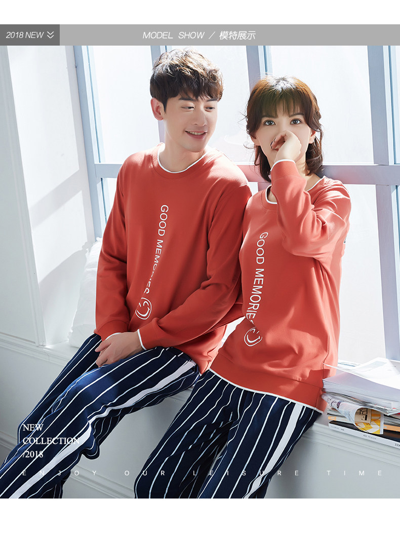 Pyjama mixte en Coton à manches longues - Ref 3005904 Image 10