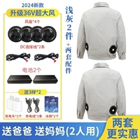 2 вентилятора] светло -серые 2 штуки + 69 миллионов лития батареи 2 сета