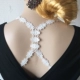 Vẻ đẹp rỗng lưng dây đeo chéo áo ngực với dây đeo áo ngực bướm lạ mắt backless tốt vai vô hình trở lại dây áo trong suốt sợi bún