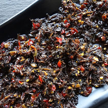 Hunan specialty dried plum vegetable pickles chili sauce ready-to-eat appetizer Pickles diy noodle sauce 240g 2 bottles