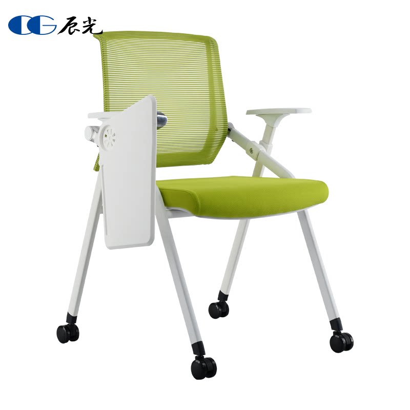 Folding training chair with table plate meeting chair with writing plate meeting room meeting chair training course chair and chairs