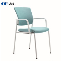 Brief Modern Meeting Chair Four Feet Office Computer Chair Student Dorm Room Stool Conference Room Training Chair Dining Chair