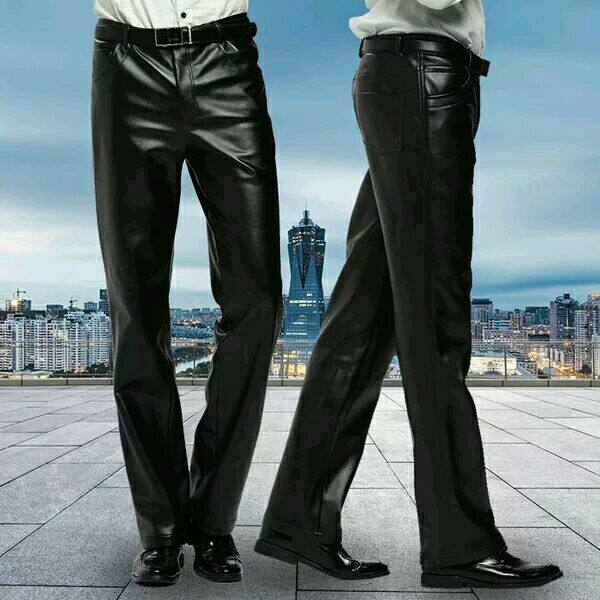 Pantalon cuir homme - Ref 1493403 Image 9
