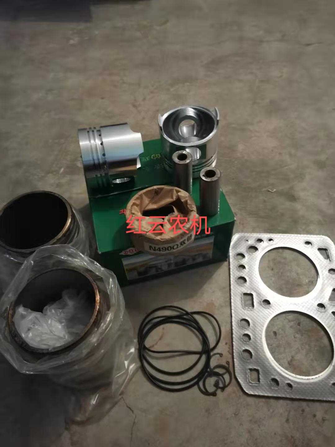 WL2P90 Vujin Wujin horizontal double cylinder engine diesel cylinder sleeve piston pin ring accessory