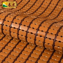 Spring Long summer Mahjong cold cloth beef 1 8m soft mattress foldable double 1 5 m summer anti-slip bamboo seat