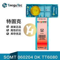 Korea Teguk TaeguTec CNC U Drill Blade SOMT 060204 DK TT6080 Perforated Reamer