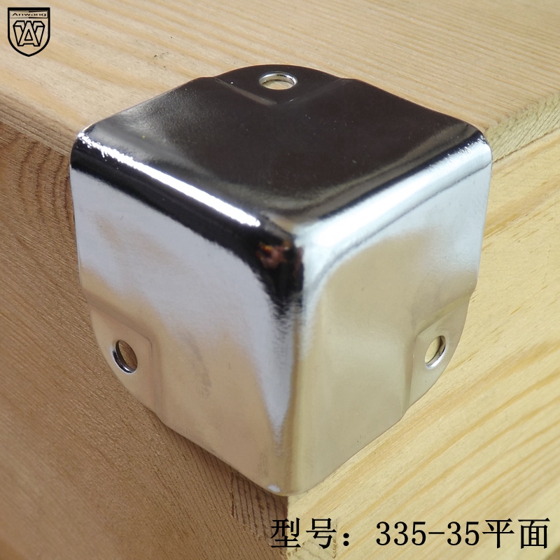 335-35 Flat Wrap Corner Care Corner Case 3 Bread Corner Air Box Square Bag Corner Guard Wrap Corner Care Corner Hardware Wooden Case Right Angle