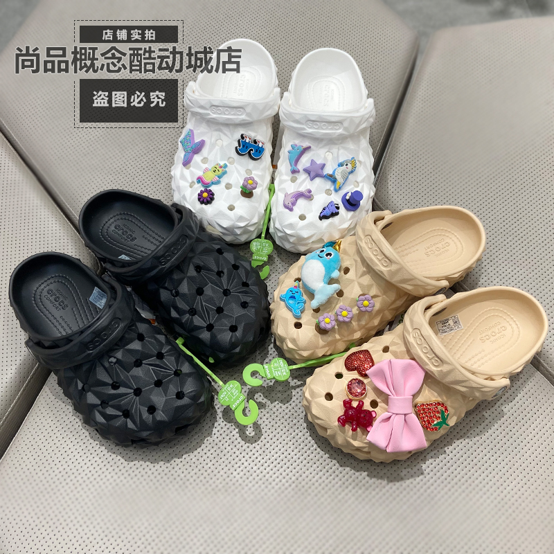 Crocs Classic Durian Clogs Outdoor Sandals Unisex Outdoor Slippers Women's Shoes Trendy 209563
