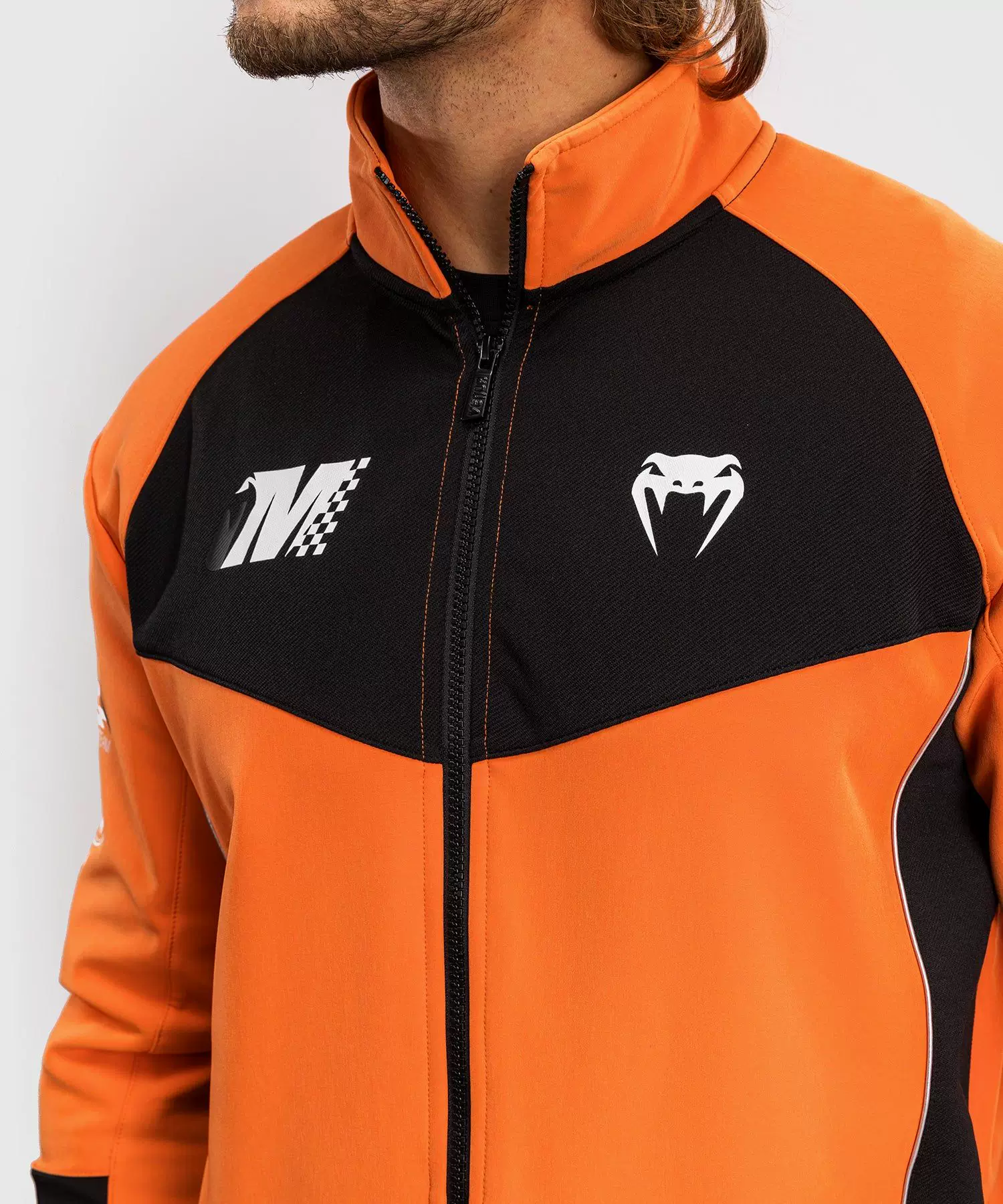 Спортивный кардиган VENUM с капюшоном, длинный рукав, спортивный костюм
