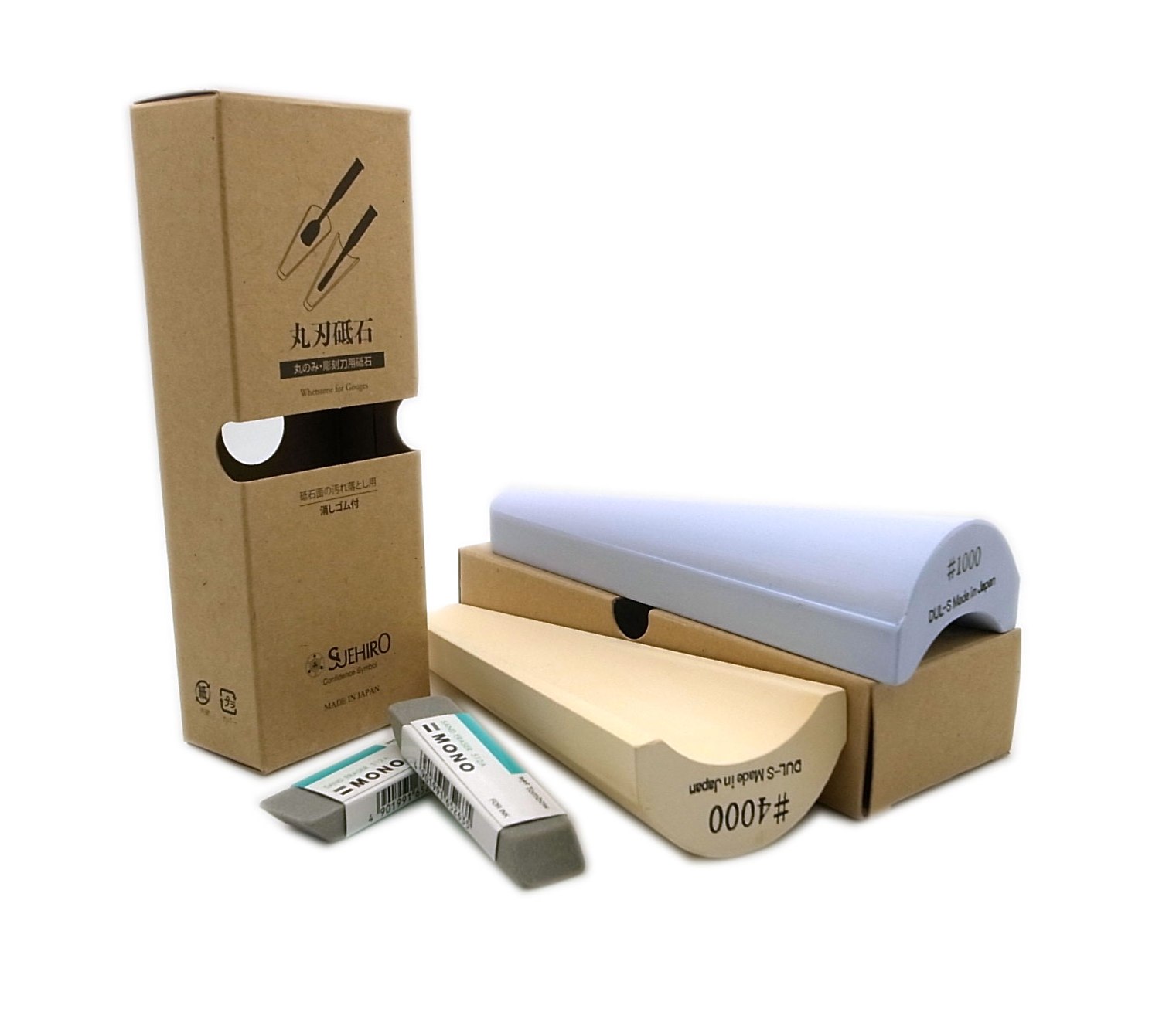 Imported Japanese whetstone tapered whetstone 1000 mesh 4000 mesh whetstone