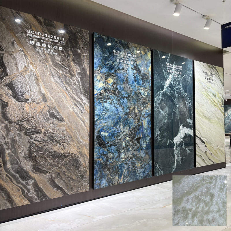 New 1200X3000 Stone Slab Background Wall, Light Luxury Glossy Positioning Color Crystal Marble Pattern, Large Slab for High-End Entrance New 1200X3000 Stone Slab Background Wall, Light Luxury Glossy Positioning Color Crystal Marble Pattern, Large Slab for High-End Entrance