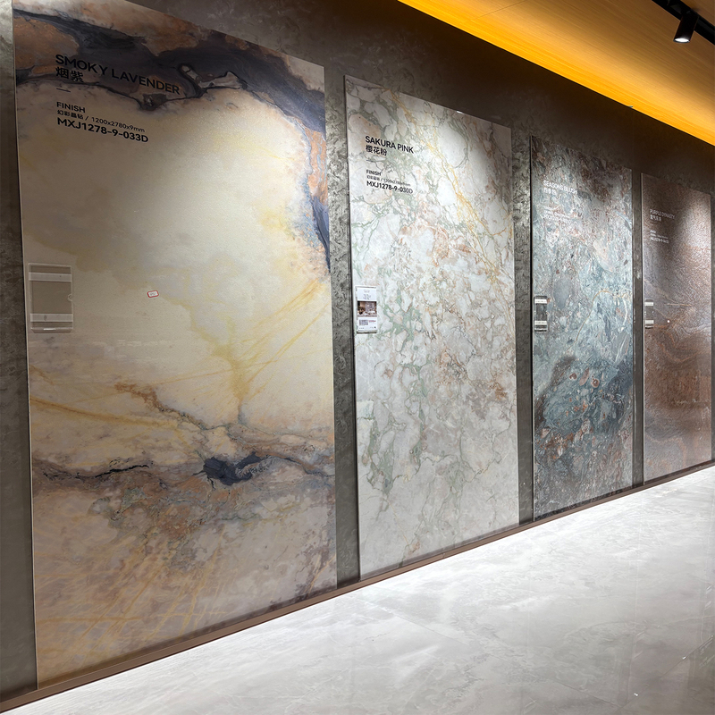 1200X2780 High-End Craft Iridescent Crystal Diamond Large Slab Tile for Living Room Tv Background Wall, Light Luxury Style