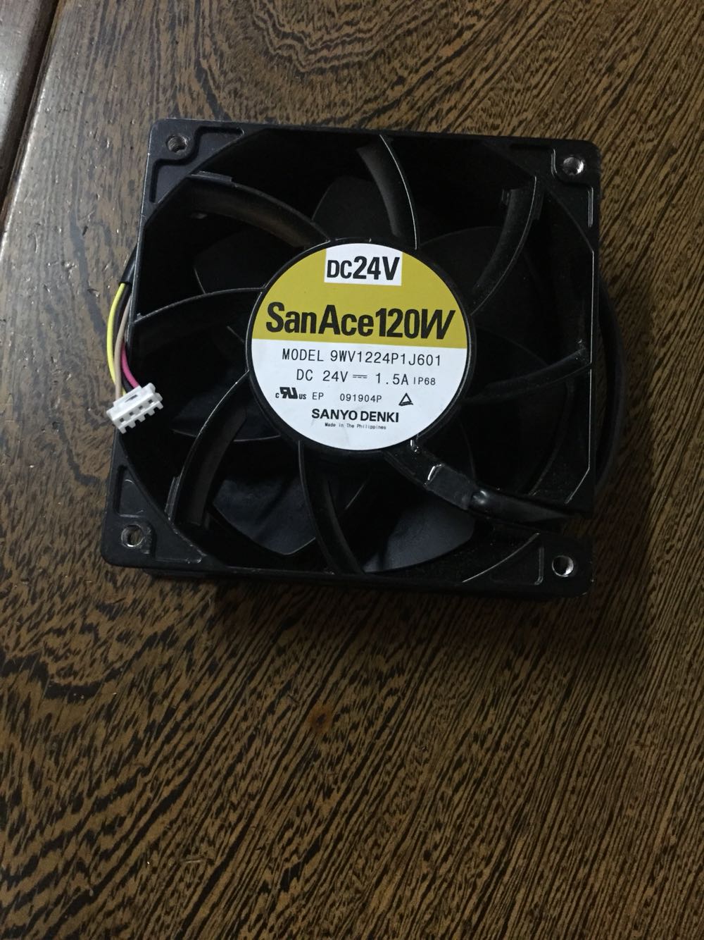 Sanyo 12038 9WV1224P1J601 24V 1 5A Waterproof Cooling Fan