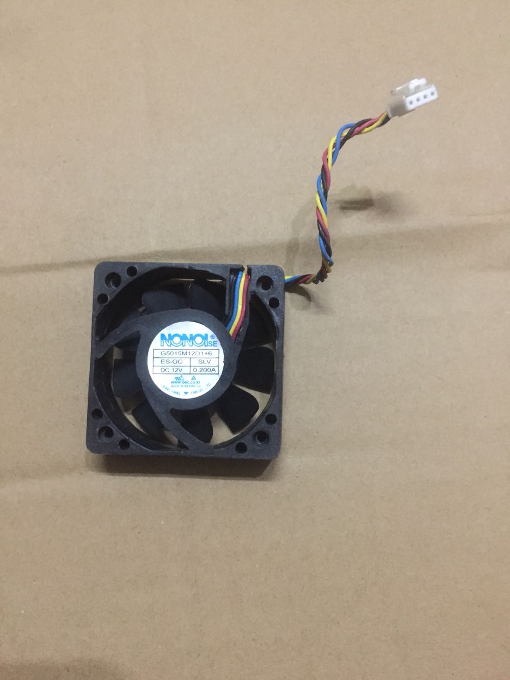 Model G5015M12D1 6 12V 0 20A 50x50x15Cmm Automotive cooling fan