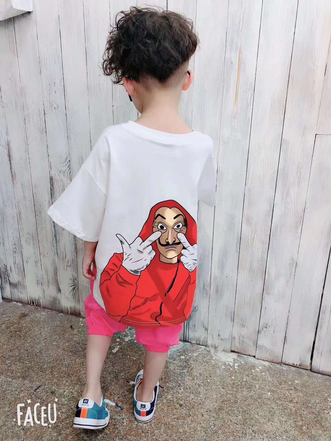 Phiên bản thủy triều quần áo trẻ em của bộ râu ông già 1C22 - Khác quần legging cho bé gái