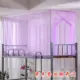 Ký túc xá 0,9 / 1,2 triệu mét vuông lưới giường đôi trên bến phía trên mở mã hóa dây kéo phía trên giường ngủ dưới - Lưới chống muỗi mùng ngủ cho bé