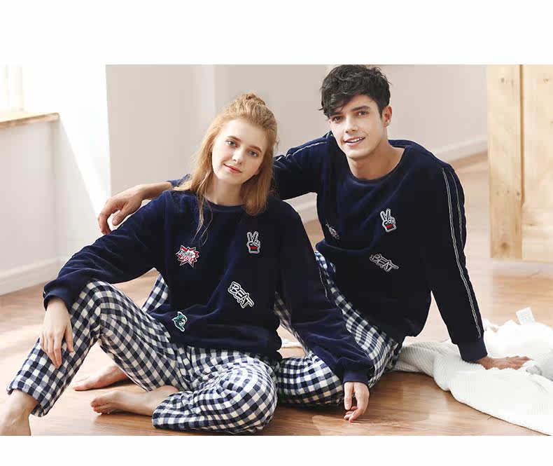 Pyjama mixte en Polyester Polyester  à manches longues - Ref 3005268 Image 13