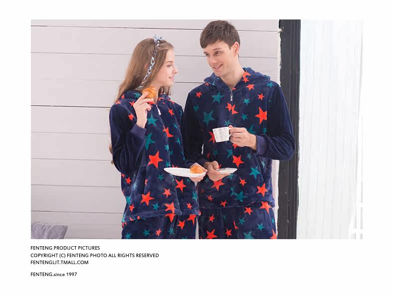 Pyjama mixte en Polyester Polyester  à manches longues - Ref 3005269 Image 16