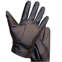 Winter warm plus velvet riding cotton gloves men and women fashion trend cold-proof duty sheepskin gloves