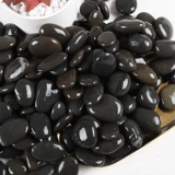 Каменные булочки для приготовления каменных лепешек, черная галька, устойчивая к высоким температурам рыбная колбаса из деревянной бочки, вулканический камень для барбекю