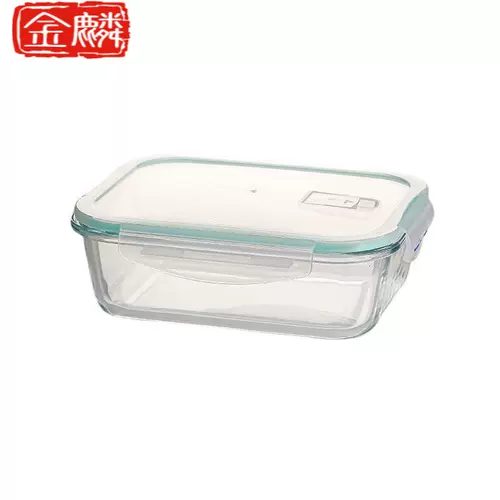 Стеклянный ланч-бокс, ящик для хранения, коробка для хранения, стеклянная чаша, крышка