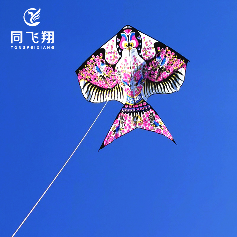 Tongfei kite Chinese wind traditional net red improved Sha Yan breeze easy to fly Large high-end adults for children