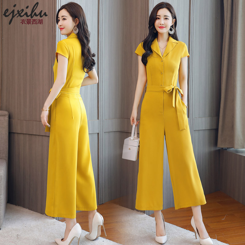 women's suit jumpsuit