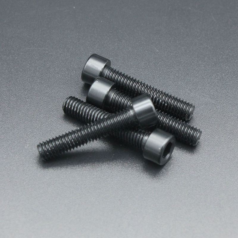 7075 aluminum alloy flower core screw M6 * 30 head bowl set top cover screw light weight high strength