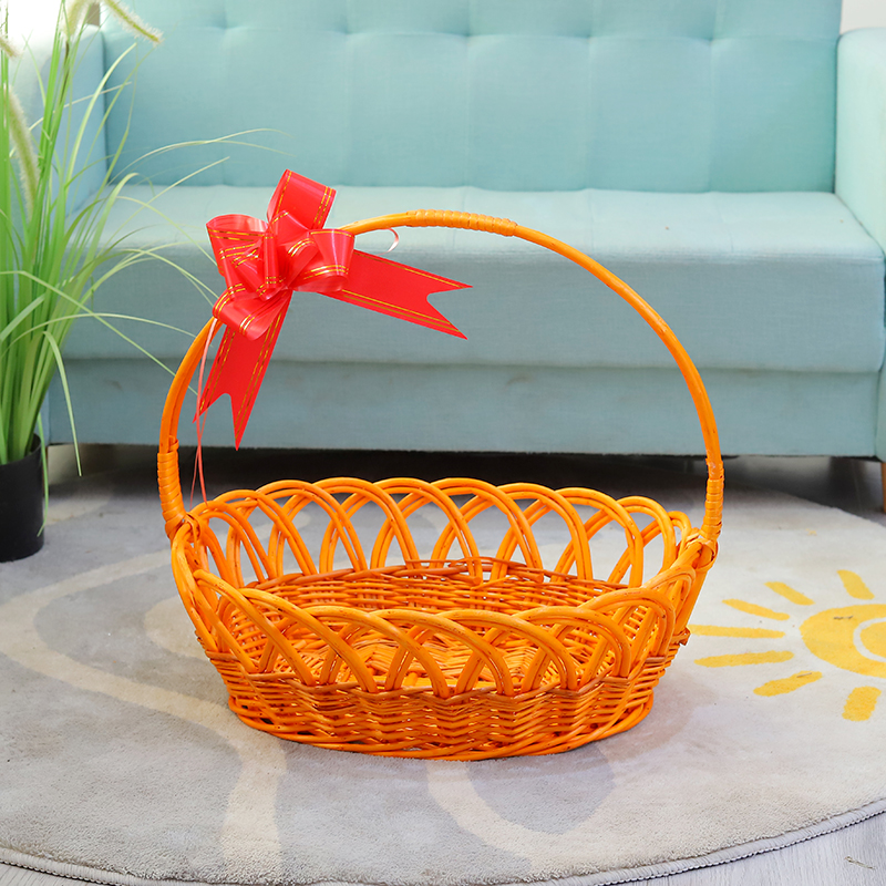 柳编水果篮：创意收纳，家居装饰新宠，送礼首选！🌿