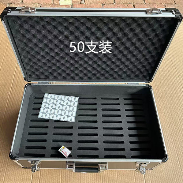 手机存放箱506070支装便携式学生保管箱收纳箱手提箱子带挂锁钥匙
