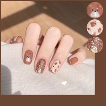 Children wear nails non - toxic nails special chips for cute 3D pet series students waterproof nail gel