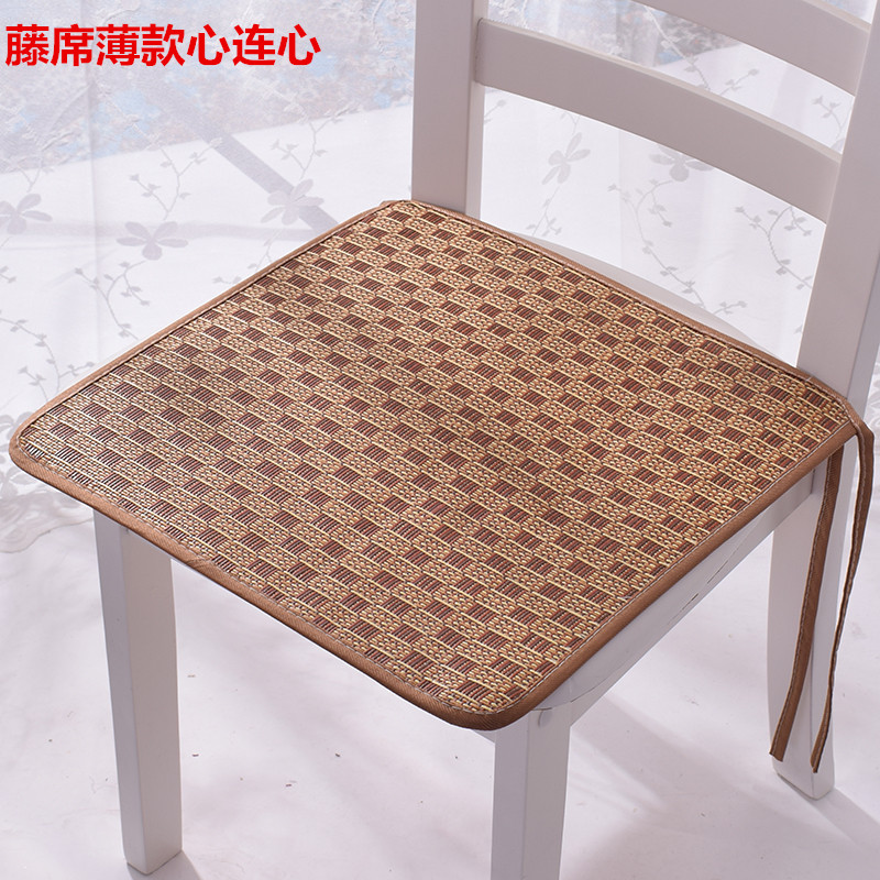 ghế văn phòng đệm ghế ghế máy tính ăn uống ghế đệm mây lụa băng mùa hè đệm pad mat đệm mùa hè Liang Yi - Ghế đệm / đệm Sofa đệm ghế papasan