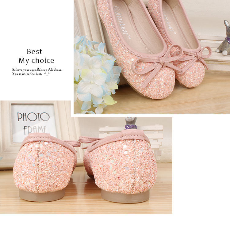 Chaussures enfants en autre ronde paillette pour printemps - semelle tendon - Ref 1003805 Image 20