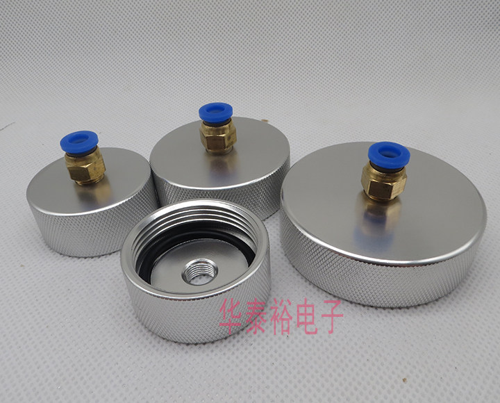 Dispensing Syringe Aluminum Back Cover Gluing Cylinder Needle Nozzle Glue Filling Cylinder 300/200/100CC Aluminum Cover Adapter Connecting Tube