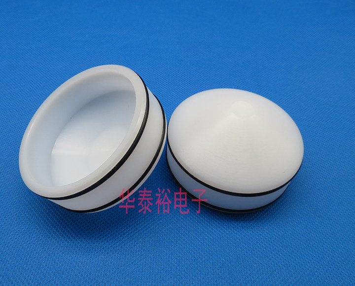 Dispensing Syringe High Voltage Resistant 500CC Thickeneded Aluminum Back Cover Dispensing Syringe Dispensing Machine ACCessories Adapter Connector