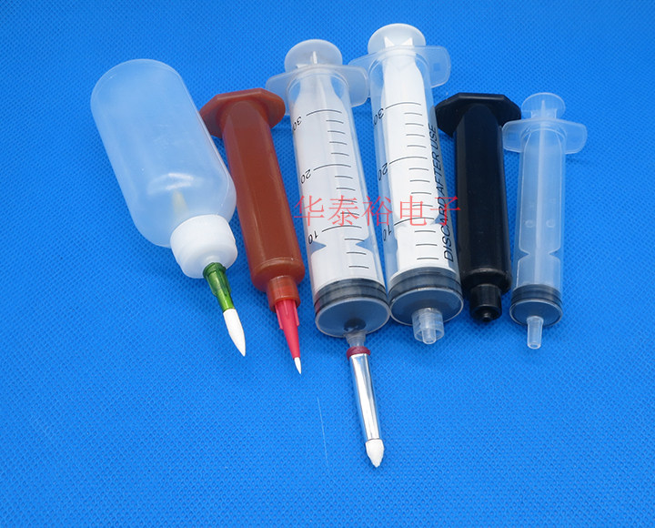 Wide 8MM Flat Tip Flat Head Soft Bristles Hard Bristles Dispensing Brush Needle Dispensing Machine Glue Valve Syringe Glue Brush Tip