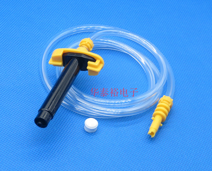 Anti-ultraviolet UV black American dispensing syringe connector adapter dispenser consumables piston needle