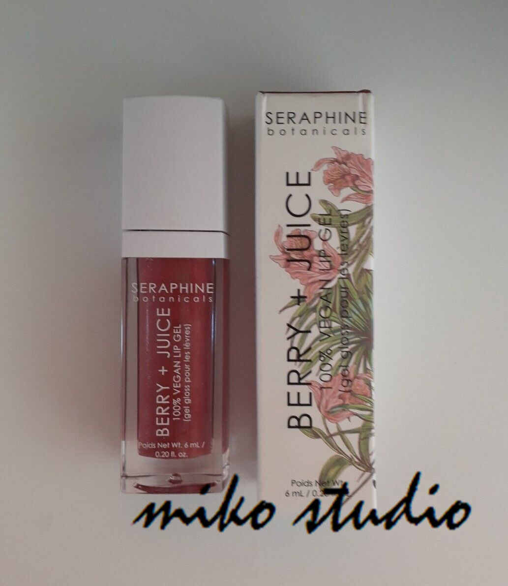 Seraphine Botanicals Berry Juice Lip glaze 6ml guava glaze