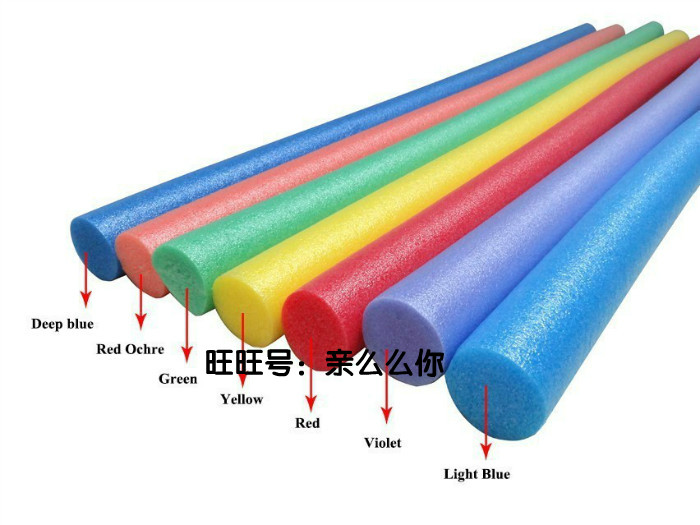 Rắn Rod Que Bơi Thanh Sponge Que Trôi Rod Thể Dục Nổi Rod Nổi Stick Bọt Dính Con Học Tập Bơi Rod Nổi Rod kính bơi trẻ em
