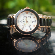 Light wave stone five elements Ceramic health longevity watch Bagua watch will sell activity evaluation Gift Insurance bank watch
