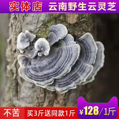 Wild Cloud Ganoderma Lucidum Yunnan Deep mountain Ganoderma Lucidum Pruning Ganoderma Lucidum Linzhi Green Ganoderma Lucidum 500g Buy 3 kg Get 1 kg free
