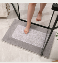 Thickened hotel floor towel bathroom absorbent floor mat home bathroom door foot mat toilet bathtub non-slip carpet