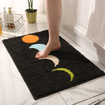 Household bathroom floor mat bathroom absorbent non-slip mat entry door entry mat bedroom toilet door mat carpet