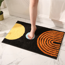 Nordic simple toilet floor mat toilet door bathroom water absorption quick-drying mat household mat door mat non-slip mat
