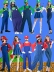 Halloween Trưởng Thành Cosplay Mario Hóa Trang Trang Phục Super Mario Hiệu Suất Treo Áo