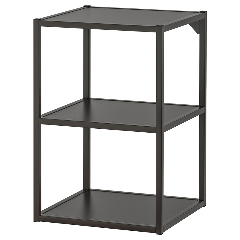 Ikea Annade Open Shelving Unit with Bottom Frame and Shelves, Iron Frame for Bathroom, Kitchen, Etc Ikea Annade Open Shelving Unit with Bottom Frame and Shelves, Iron Frame for Bathroom, Kitchen, Etc