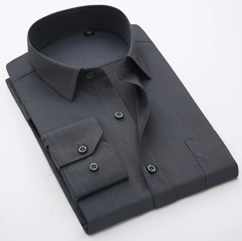 Синяя большая рубашка, большой размер