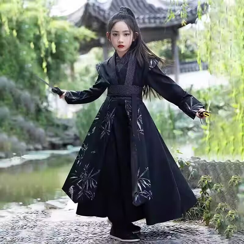 Children's 2026 New Stylish Chinese-Style Hanfu, Swordsman, Young Gentleman Hanfu, Ancient Costume, Young Gentleman Outfit, Performance Costume Children's 2026 New Stylish Chinese-Style Hanfu, Swordsman, Young Gentleman Hanfu, Ancient Costume, Young Gentleman Outfit, Performance Costume
