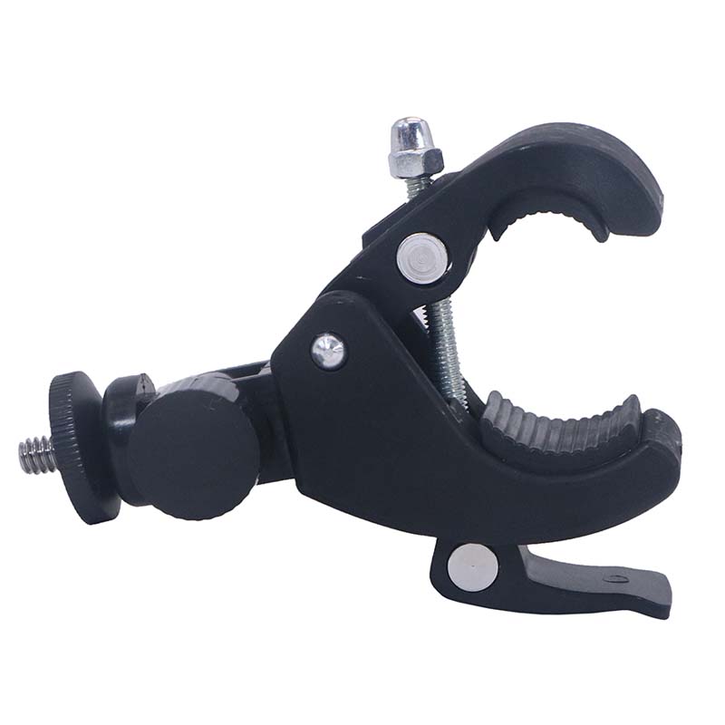 Action camera Gimbal bracket Bicycle clip 360 degree rotating fixed clip Bicycle tube clip Vigorously clamp clip